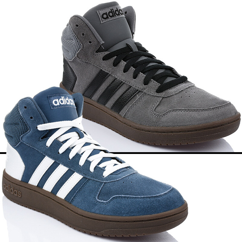 adidas Herren Hoops 2.0 Mid Hohe Sneaker adidas Herren Hoops 2.0 Mid Hohe Sneaker