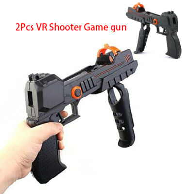 New 2Pcs VR Shooter Game Guns For PS3 PS4 VR PlayStation Move Controller Gun