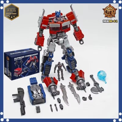 Transformers Optimus Prime     Transformierbare Actionfigur mit Waffen & Details