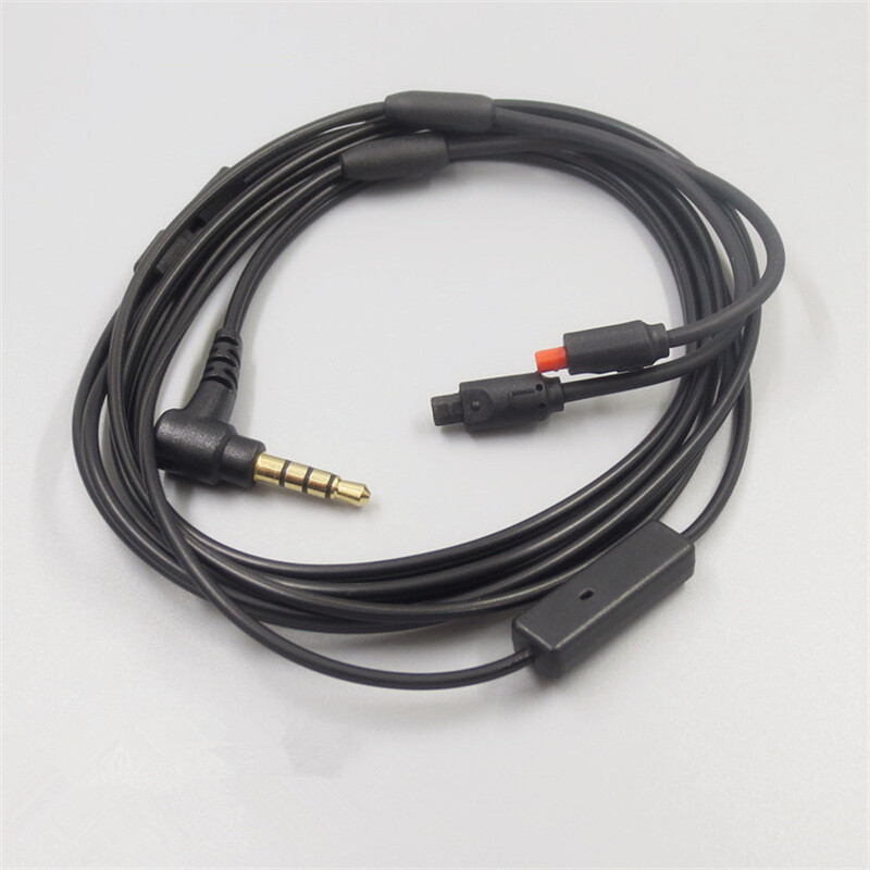 Replacement Audio Cable With Mic for Audio Technica ATH-IM50 IM70 IM02 IM03 IM04