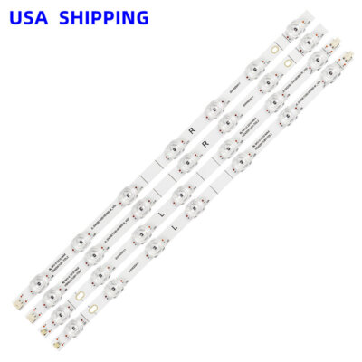 4pcsLED Strips SVH425A11 For Hisense 43A603AMV 43G6G 43R6090G 43H6570G
