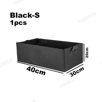 Big Plant Grow Bag Fabric Nursery Pots Flower Veg Planting Gardening Tool 13H
