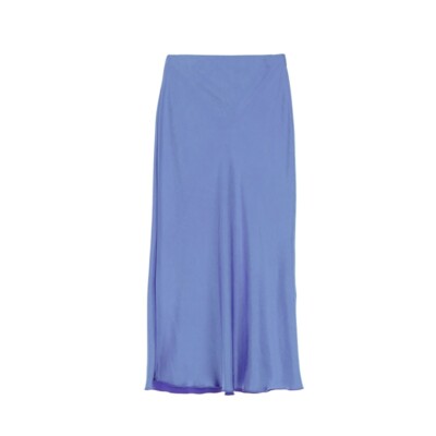 

Юбка Midi Woman DIXIE Gbospbh Эффект Атласное Небо E2023, Sky