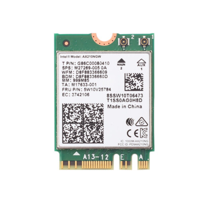 M.2 Wifi 6e Adapter for Intel AX210 mini Desktop Kit Wireless Network wifi Card