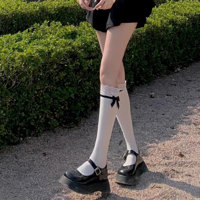 femme-fille-noeud-mignon-d-cor-mimollet-chaussettes-accessoires-cosplay-bord
