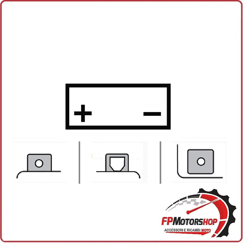 BATTERIA YUASA YTX7A-BS PER MOTO SCOOTER SENZA MANUTENZIONE 12V 6AH