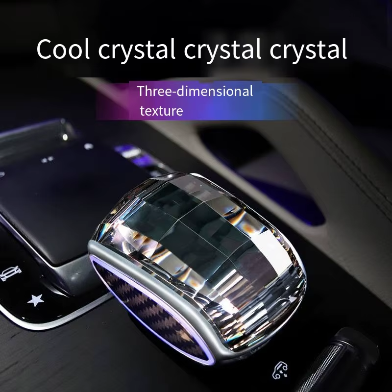 Crystal Shift Knob, Suitable For Mercedes Benz C-series, GLC, E-Series, GLE, GLS