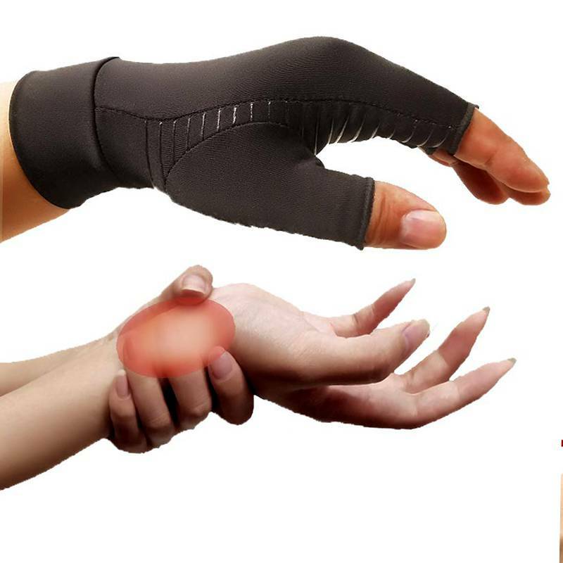 Copper Arthritis Compression Gloves Hands Brace Therapy For Men Women O eBay