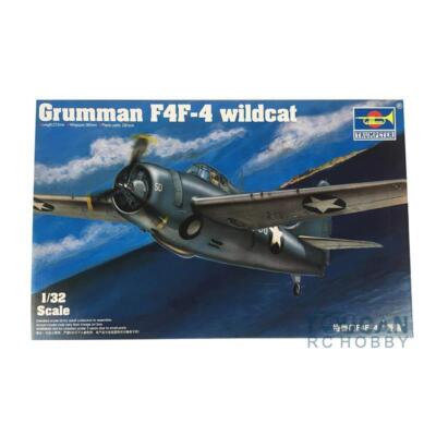 Trumpeter 1:32 Grumman F4F-4 Wildcat Fighter Aircraft Airplane Model Kits 02223