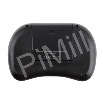 Black Mini 2.4GHz Wireless Keyboard Touchpad Mouse for Raspberry Pi US