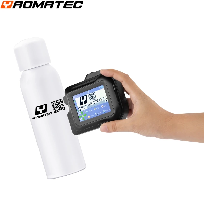28 Languages D98 12.7mm printing gun Code Date Logo Expiry Label Portable mini
