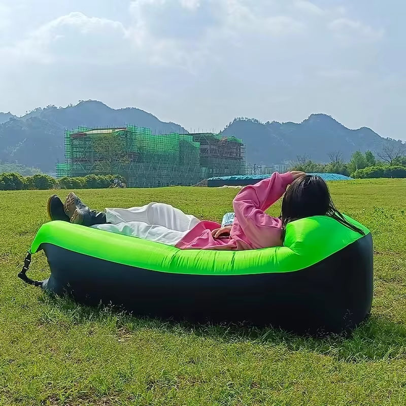 Trend Outdoor Products Fast Infaltable Air Sofa Bed Good Quality Sleeping Bag In
