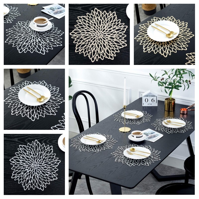 4 6 8 Placemats Table Mat Washable Dining Wedding Party Packs