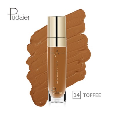 Liquid Foundation Concealer Natural Finish Waterproof Full Buildable Coverage