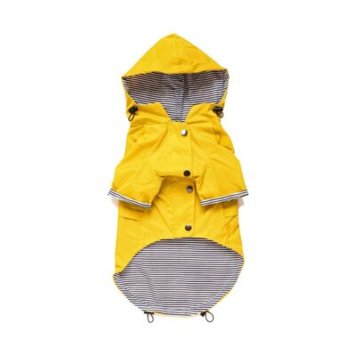 Small Medium Dogs Fashionable Waterproof Raincoat Pet Dog Windproof Jacket Coat