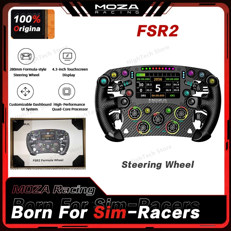 Racing FSR2 280mm Formula Wheel Formula Wheel Built for Ultimate Racing 4.3-inch