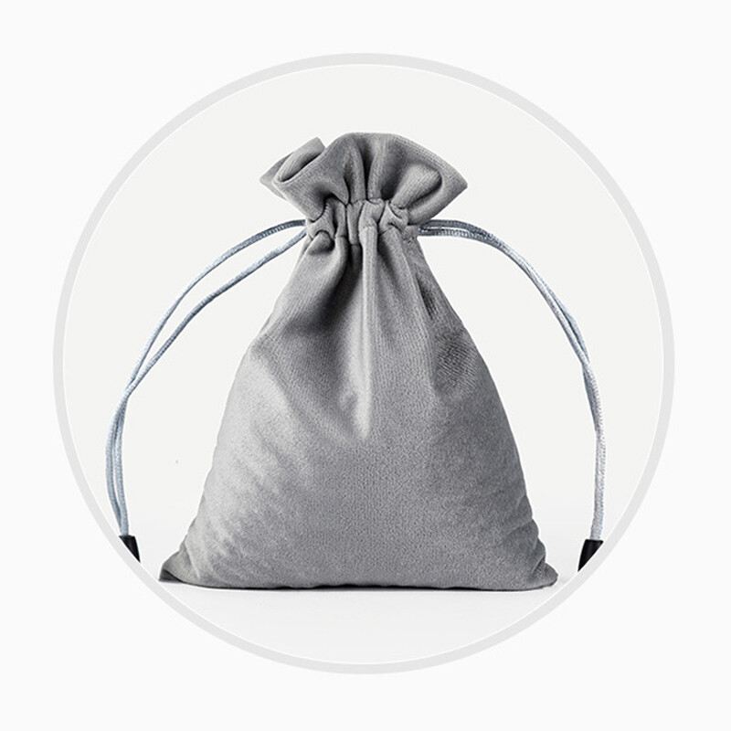 Velvet Drawstring Pouch Jewelry Baggie Ring Party Wedding Gift - Foto 7