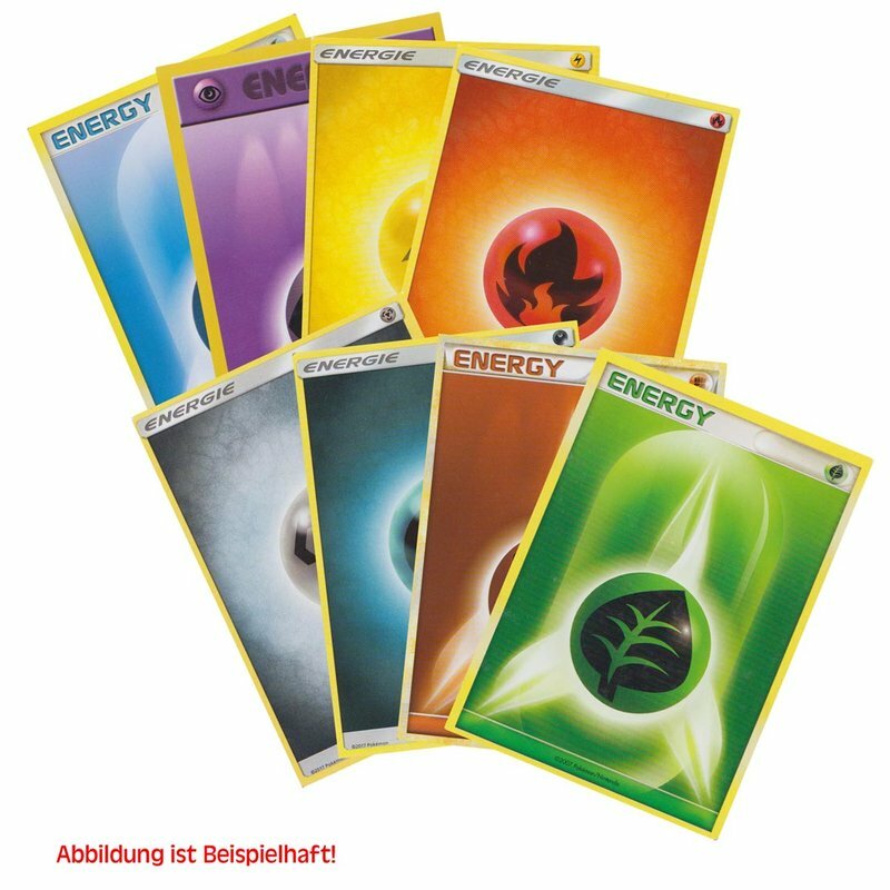 Pokemon 100 gemischte Energiekarten