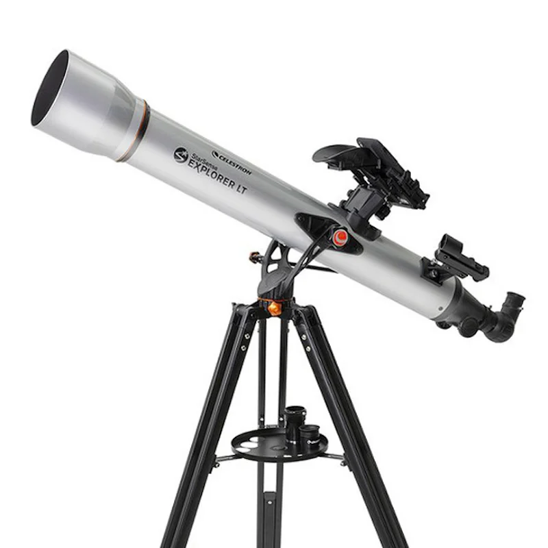 Celestron SSE LT80AZ Astronomical Telescope 80/900 with Aluminum Tripod,StarSens