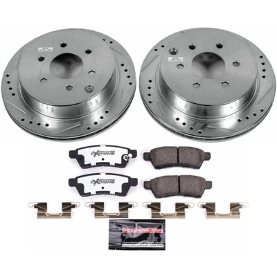 PowerStop Fits 05-18 Nissan Frontier Rear Z36 Truck & Tow Brake Kit