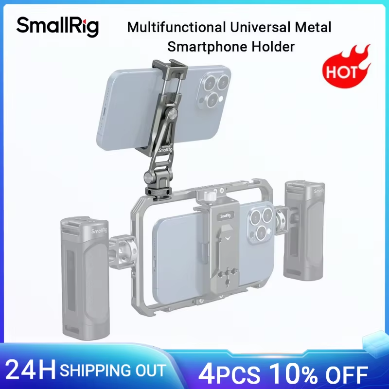 Multifunctional Universal Cell Phone Mount Adapter Phone Tripod Mount with Cold