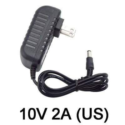 10V DC Power Supply Adapter 1A 2A 3A 100-240V AC Universal Charger 5.5mm*2.5mm