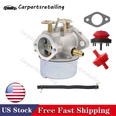 Carburetor 640349 640052 640054 Fits Tecumseh 8HP 9HP 10HP HMSK80 Snowblower USA