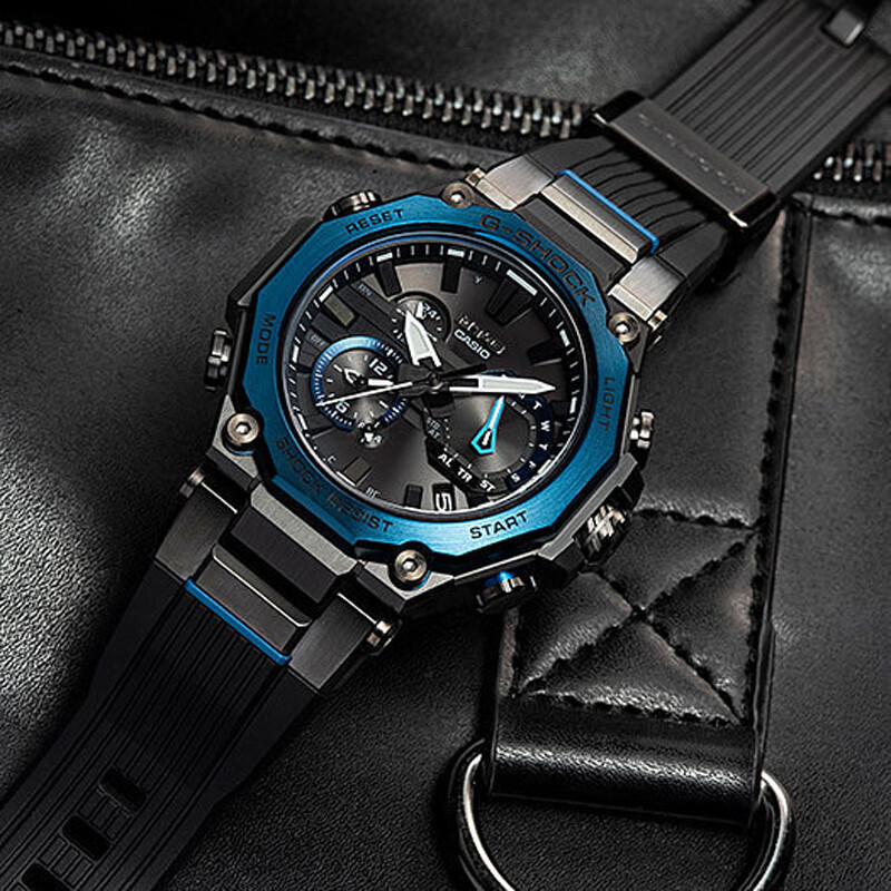Pre-owned G-shock Casio  Mt-g Mtg-b2000b-1a2jf Bluetooth Mobile Link Atomic Solar Men Watch