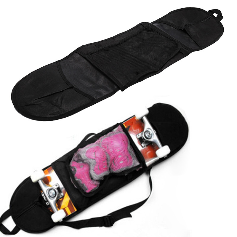 Portable Skateboarding Skateboard Cover Longboard Carrying Backpack Carry Bag LB