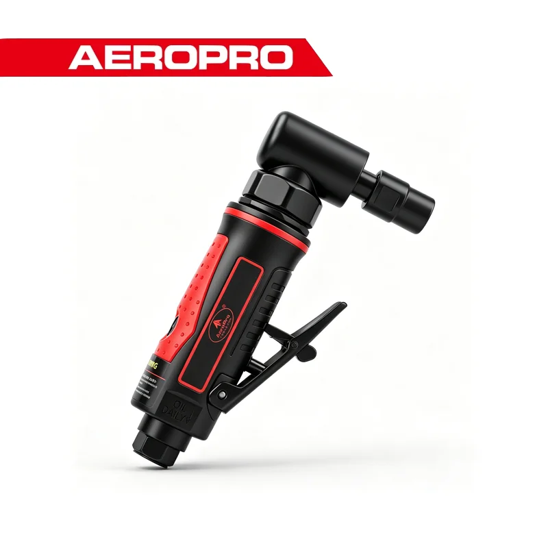 AP17315 1/4'' Air-Powered Angle Grinder Air Angle Die Grinder for Grinding Cutt
