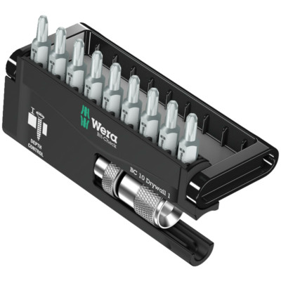 Wera Bit-Check 10 Drywall 1 05051274000 Trockenbau Bitsatz PH 2 10-teilig