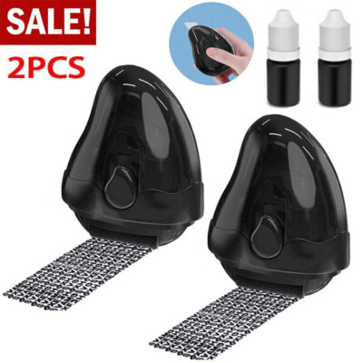 2PCS Identity Theft Protection Roller Stamp Guard ID Privacy Confidential Data