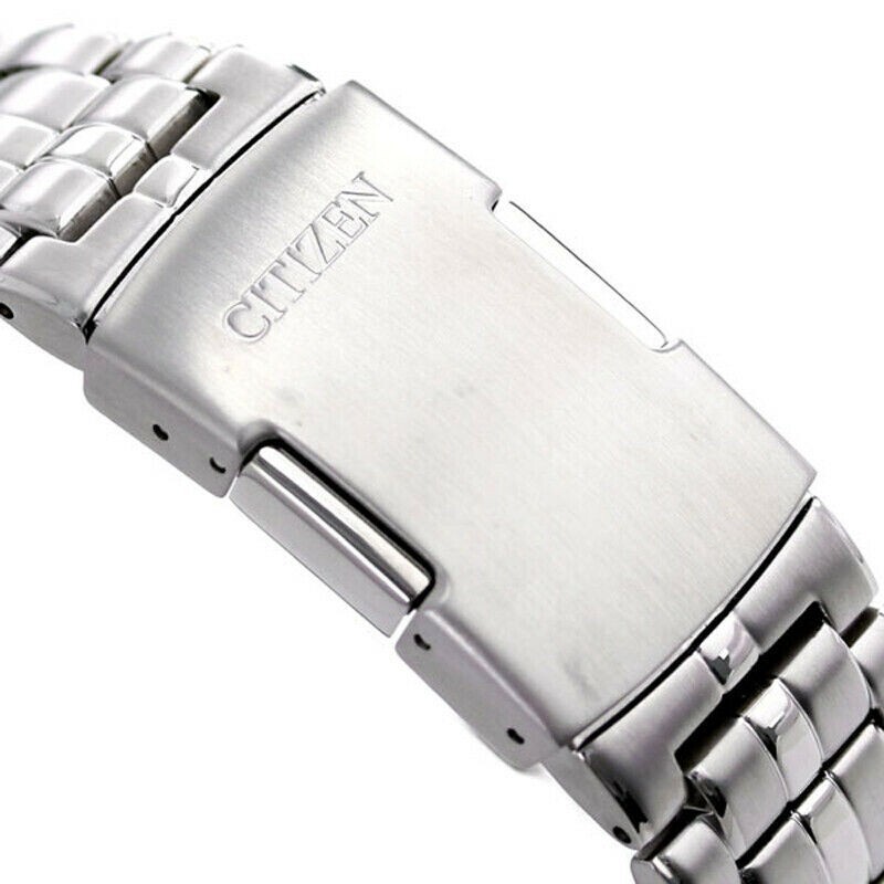 Pre-owned Citizen Collection Cb5874-90a Eco-drive Chronograph Atomic Radio Men`s Watch