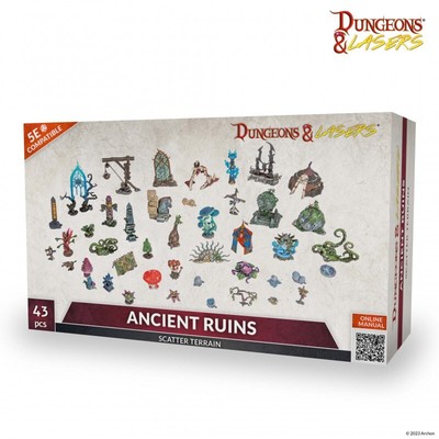 Archon Studio Dungeons and Lasers: Ancient Ruins Scatter Terrain