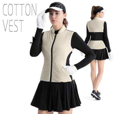 Women's Winter Down Coat Vest Warm Thicken Sports Jackets Sleeveless Waistcoat