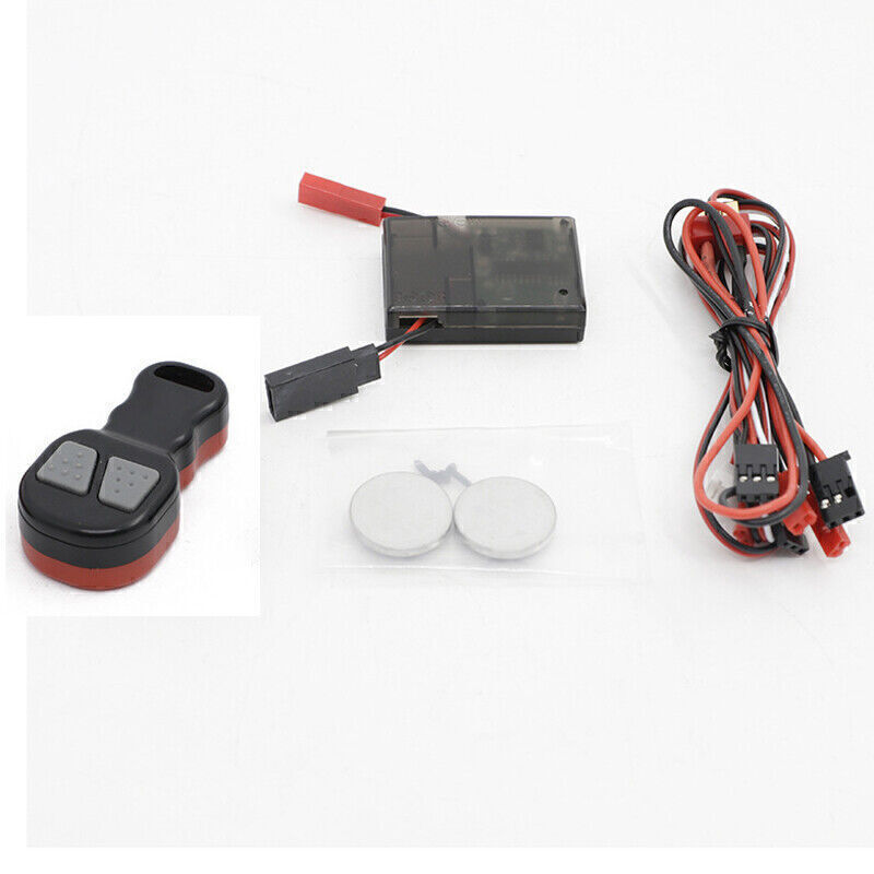 Electric Winch & Wireless Remote Controller for 1:10 TRX4 Axial SCX10 90046 D90