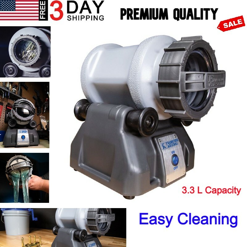 Rotary Tumbler For Cleaning Bullet Shells Polish Brass Shell Tumbling Cleaner