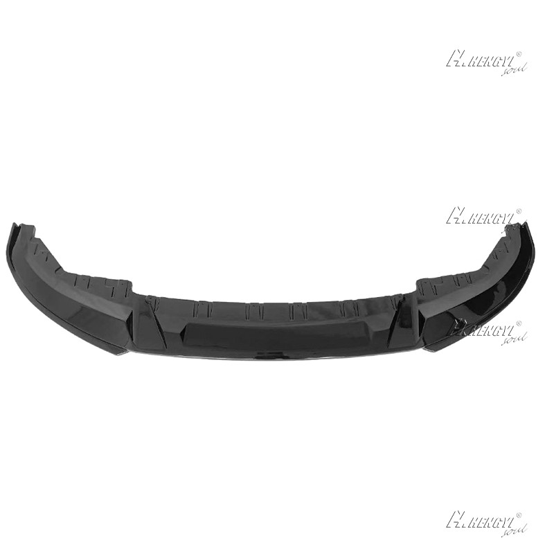 For BMW G26 M440i i4 M50 Gran Coupe 21-24 V1 Style Glossy Black Front Bumper Lip