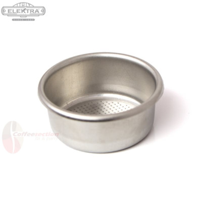 Elektra Microcasa A Leva 49mm Double Portafilter Basket Double Basket, 2 cup