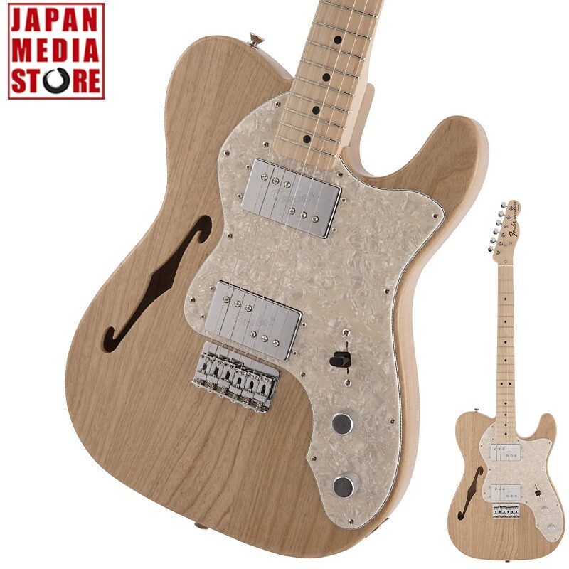 ギター Fender TRADNL 70s TELE THINLINE - NAT Fender Made in Japan Traditional 70s Telecaster Thinline