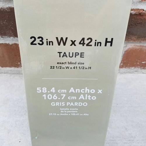 NEW Perfect Home Mini Blinds Light Filtering 23