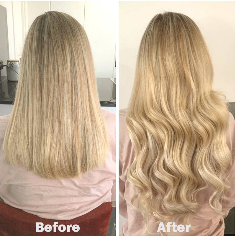 UK 100 Real Remy Human Hair Extensions One Piece Clip In 3/4 Full Head Weft O6 eBay