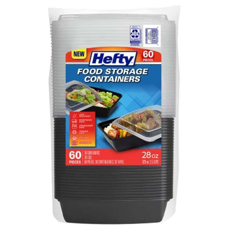 S 30 Take-out Boxes 30 No-leak Lids