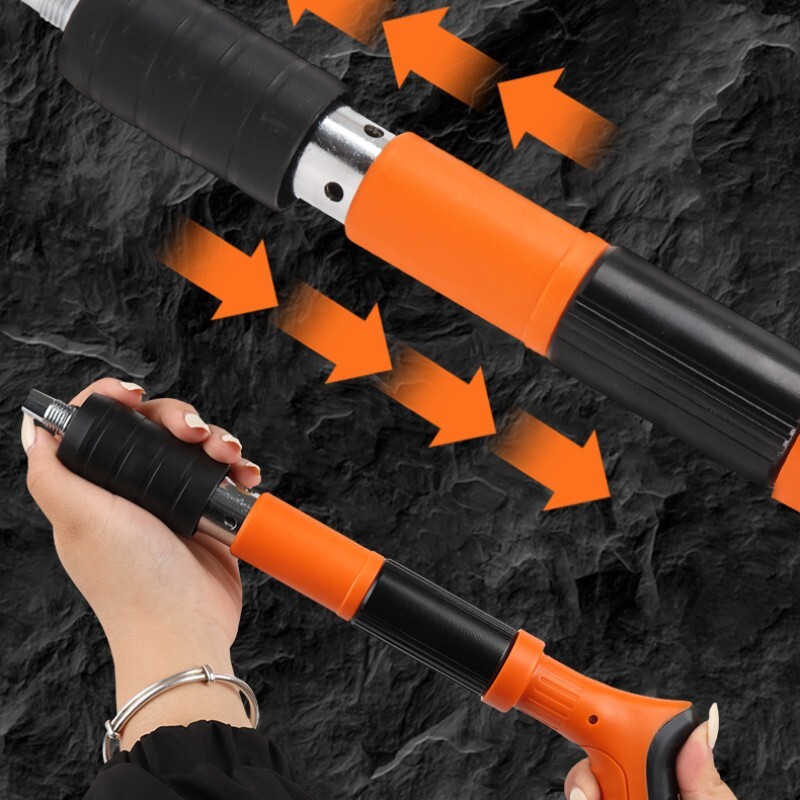Nail Gun Nails，Mini Nail Gun Rivet Tool Power Silencer Concrete Wall Slotting