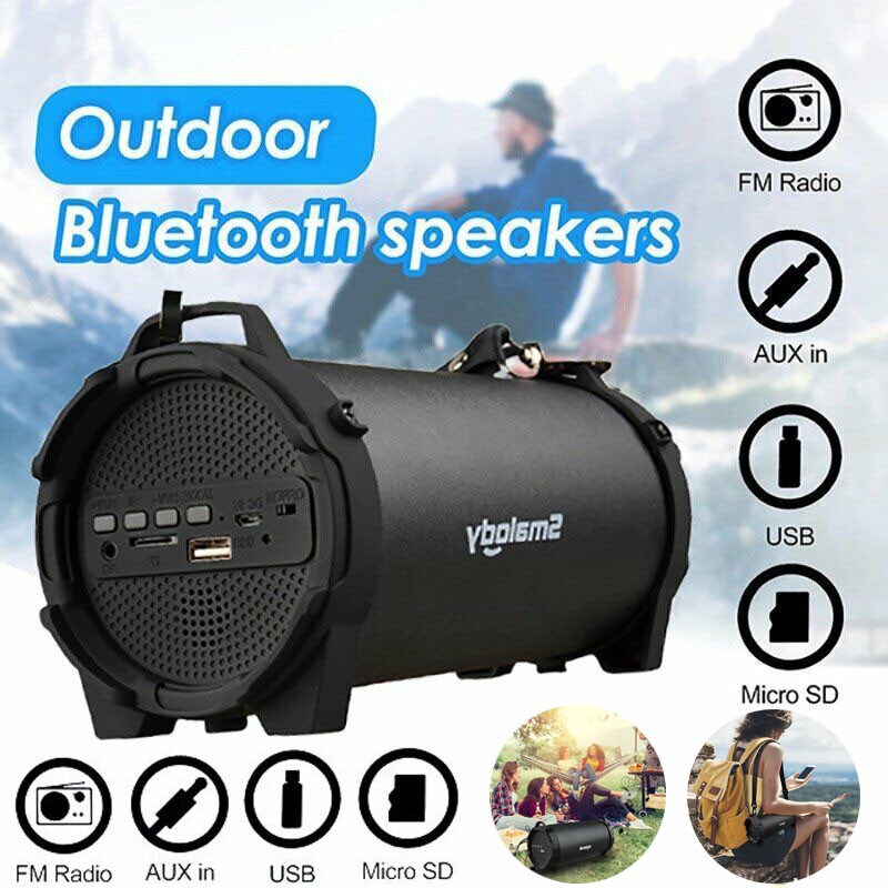 LOUD BLUETOOTH SPEAKER Portable Wireless Boombox Aux Recharg