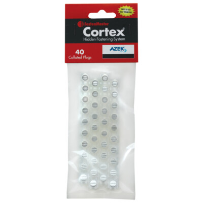 Cortex Azek Plugs 40 Pk