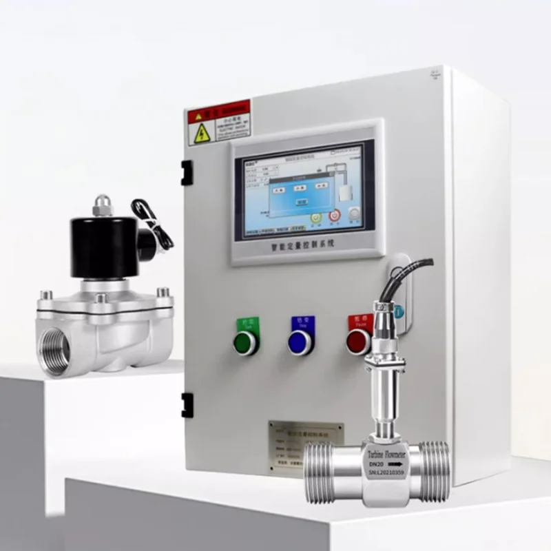 Intelligent Quantitative Control Instrument System Liquid Flow Meter Automatic W