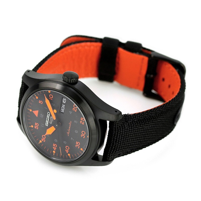 Pre-owned Seiko 5 Sport Sbsa143 Field Street Style Automatic Mechanical Men Watch Japan