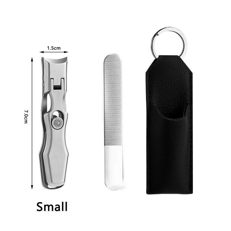 Ultra Sharp Nail Clippers Steel Wide Jaw Opening Anti Splash Portable Uk