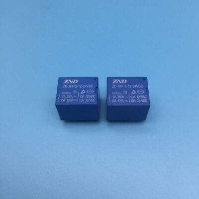 1pcs New Relay ZND ZD-3FF-S-1Z-24VDC 24V #F15